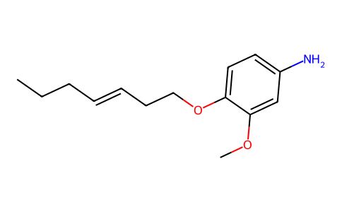 m-Anisidine, 4-(3-heptenyloxy)- 15382-69-1